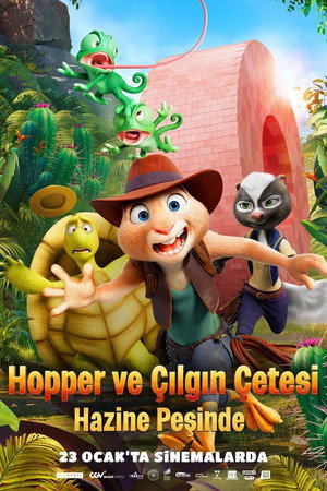 Hopper ve Çılgın Çetesi Hazine Peşinde – Chickenhare and the Secret of the Groundhog (2025)